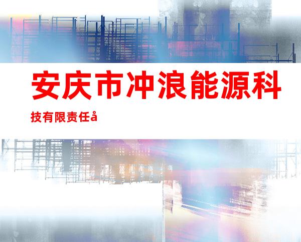 安庆市冲浪能源科技有限责任公司
